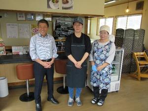 Uターン飲食店オーナーとの懇談の様子