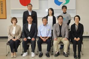 花泉地域内の市民との懇談の様子2