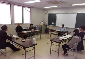 藤沢地域内の市民との懇談の様子1