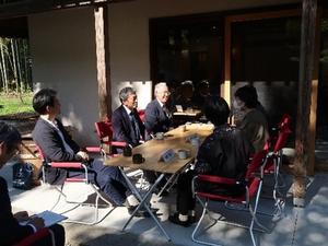 一関地域内の古民家改修ショップ視察の様子1