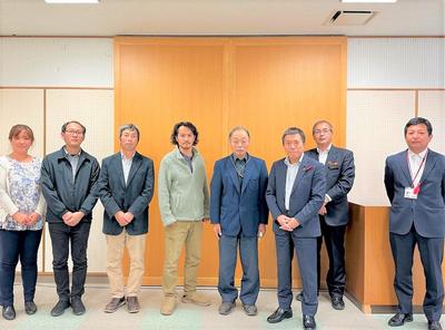 大東みらいづくり協議会との懇談の様子