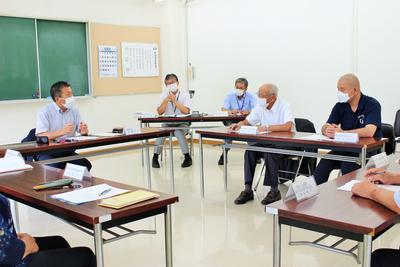 町内各種団体の代表者との懇談