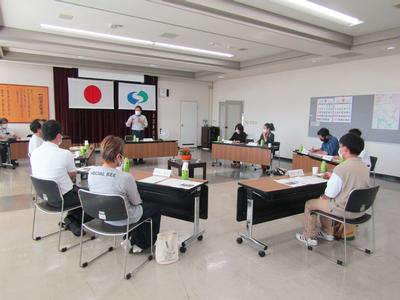 花泉町内の若手起業（事業）者との懇談