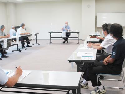 藤沢町住民自治協議会役員との懇談の様子2