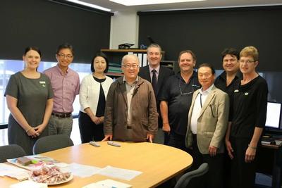 市長訪問団セントラルハイランズ市長表敬