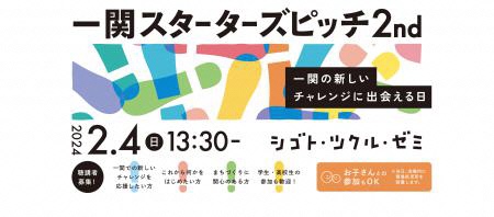 一関スターターズピッチ2 ポスター