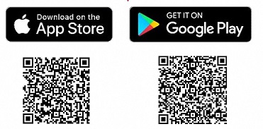 スマートフォン用ガイドアプリ、ダウンロード用QRコード