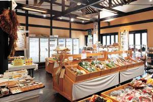 産直コーナーの様子