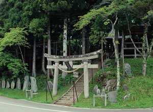 駒形根神社の写真