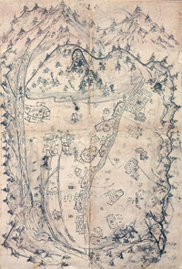 在家絵図（詳細絵図）